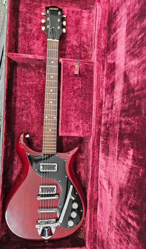 1962 Gretsch Corvette Cherry Red - $3250 (Factory Spec)