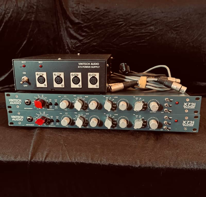VINTAGE VINTAGE: Vintech X73i Mic Pre EQ Pair for $2250