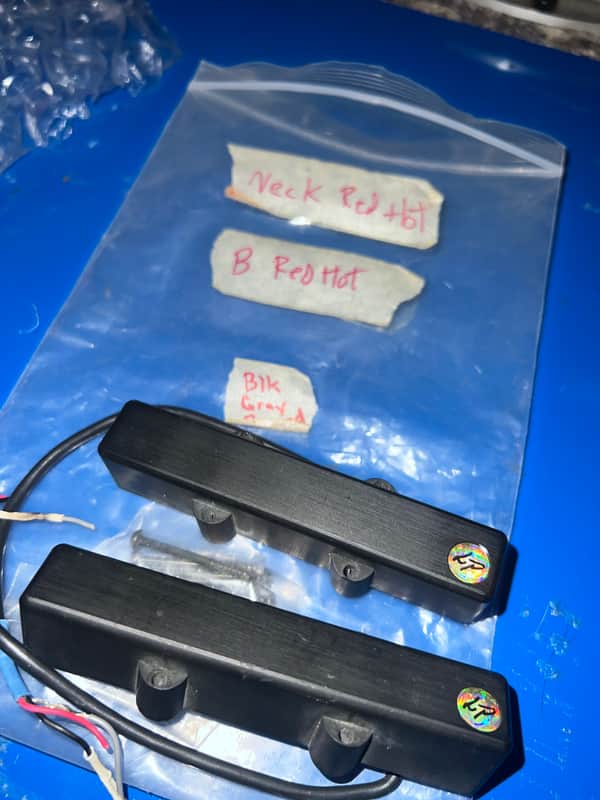 Rare '97 Lane Poor Jazz Bass Pickups - 66% Off MSRP!