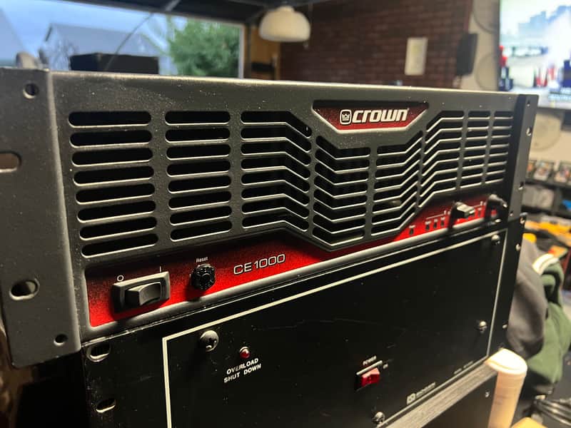 Crown CE1000 Power Amp for Cheap - $80