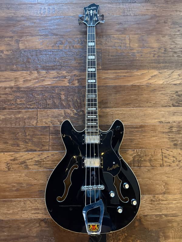 Hagstrom Viking Bass 2010s - Black: $550