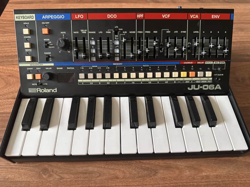 Roland JU-06A Boutique Series Synth Module + K-25m Key for $385