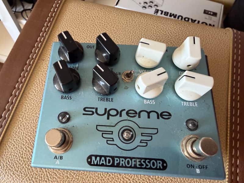 Metallic Blue Madness: Mad Professor Supreme Overdrive $199.99