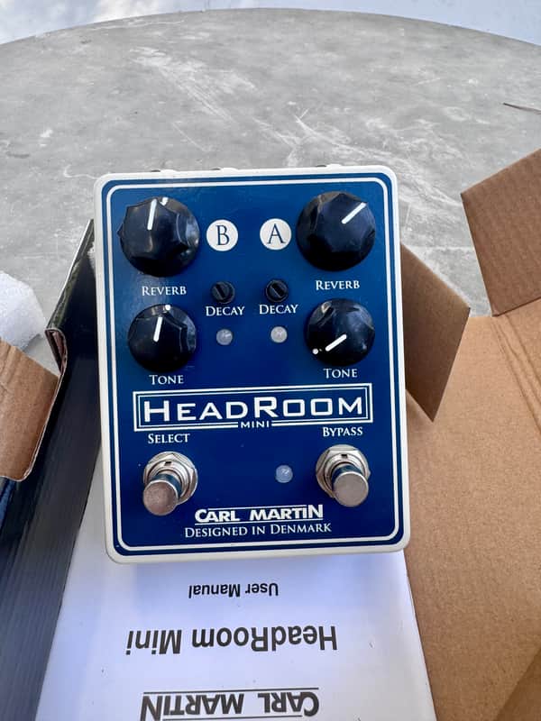 Carl Martin Headroom Mini 2025 - Present - Blue: $178.00 (Save 40%!)