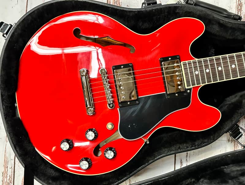 Gibson ES-339 Cherry New Unplayed w/Case Auth Dlr 6lb15oz #058