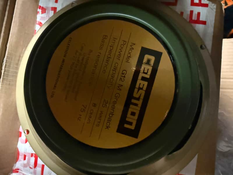 GREENBACK STEAL! 25% Off Vintage-Spec Celestion G12M