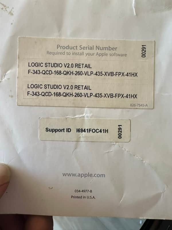 Logic Studio V2.0 for $35 - Steal of the Century!