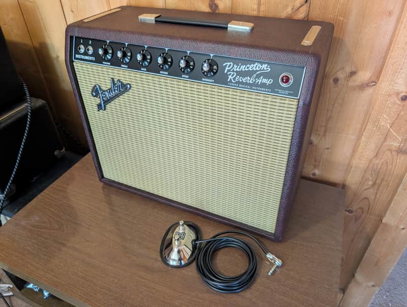 Fender '65 Princeton Reverb FSR Limited Edition Bordeaux Reserve - $1150 (Used) - SAVE NOTHING!