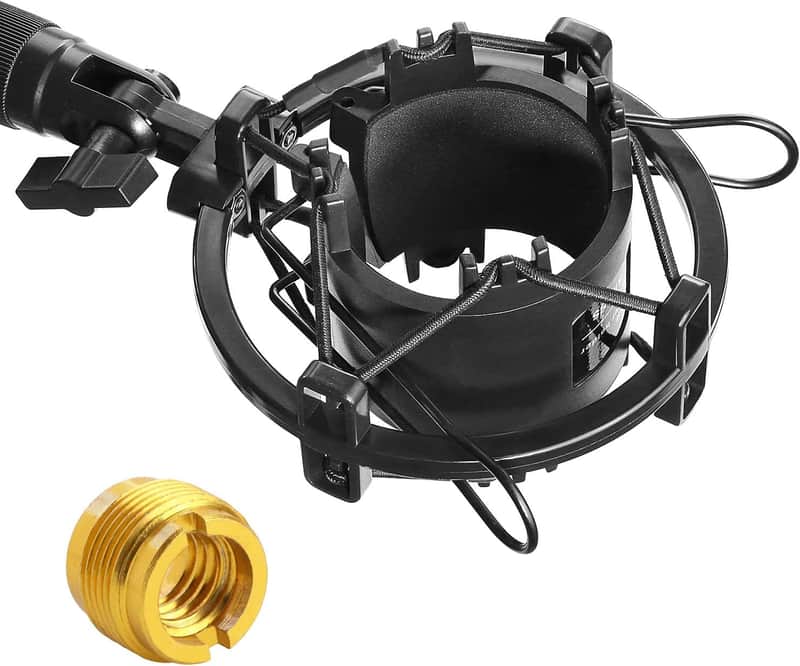 YOUSHARES AT2020 Shock Mount, Microphone Shock Mount Reduces Vibration Noise for Audio Technica AT2020 AT2035 ATR2500 Co — Save $14 vs Reverb