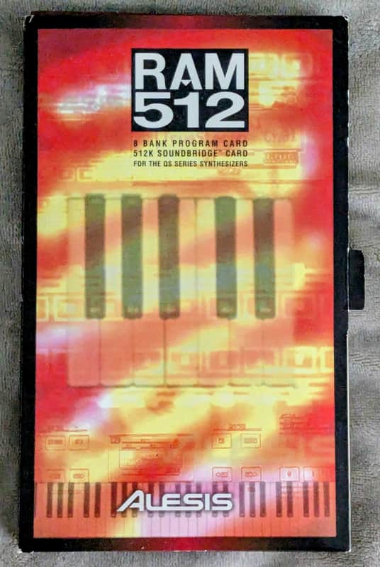 Alesis Ram512 Program Card - Metal (1994) | $139
