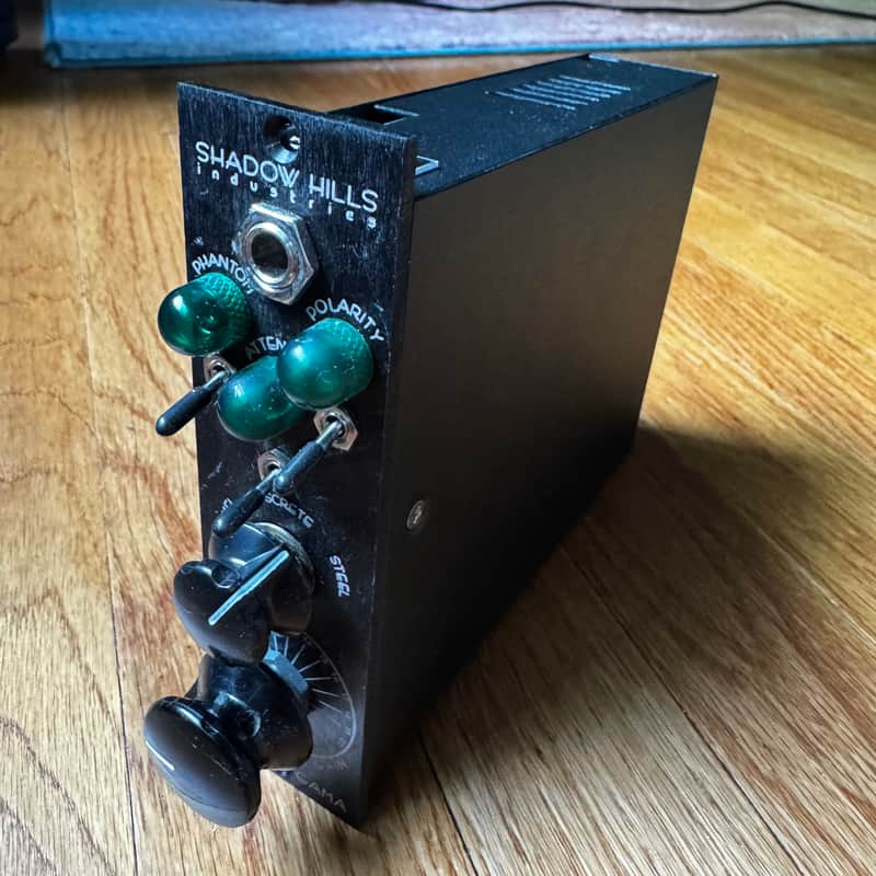 Shadow Hills Mono GAMA 500 Series Mic Preamp Module 2010s - Black