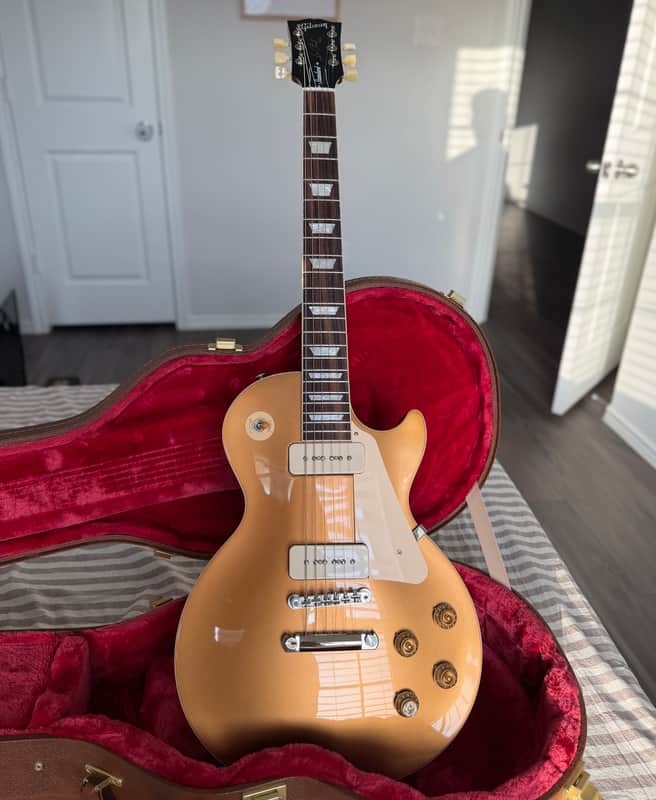 GIBSON LES PAUL GOLD TOP SELLING FOR $3302 - 44% OFF!