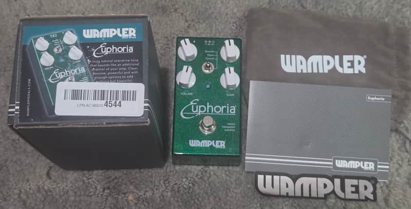 Wampler Euphoria V2 - Green: $135 (Save $0 from MSRP)