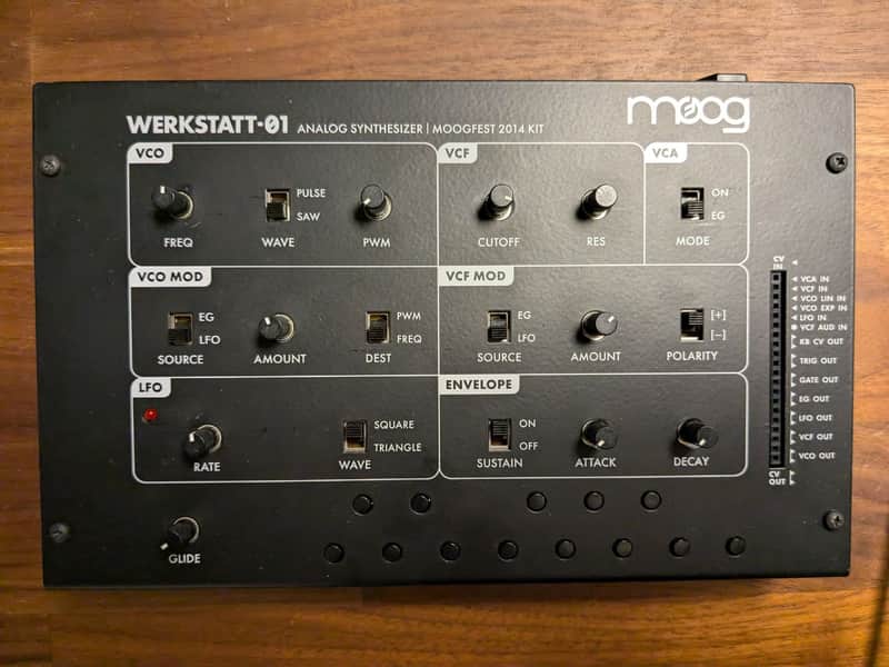 MOOG WERKSTATT-Ø1 (Moogfest 2014 Kit) - $100.00 (Used) - Save $0!