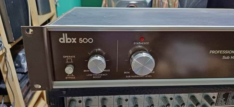 Dbx 500 Professional Disco Boom Box Sub Harmonic Synthesizer