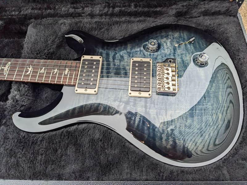 2017 PRS Custom 22 - Faded Whale Blue Smokewrap Burst