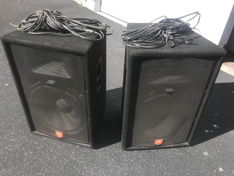 JBL JRX100 PA Speakers - Pair + Cable for $300! Nonprofit Benefits!