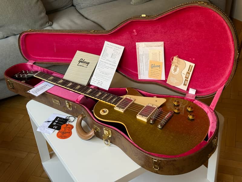 UNBELIEVABLE SAVINGS: Gibson Les Paul 57 Goldtop Murphy Lab $6253.99