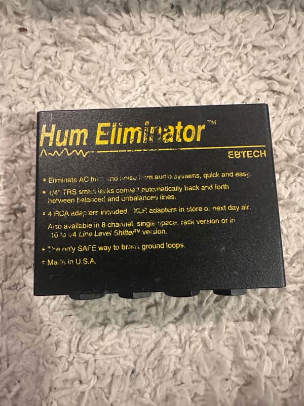 Save $0 on Used Ebtech HE-2 Hum Eliminator