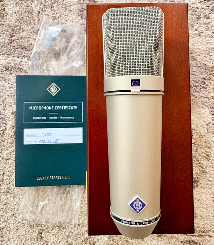 Scoop Alert: Save $2450 on Legendary Neumann U87 Ai!