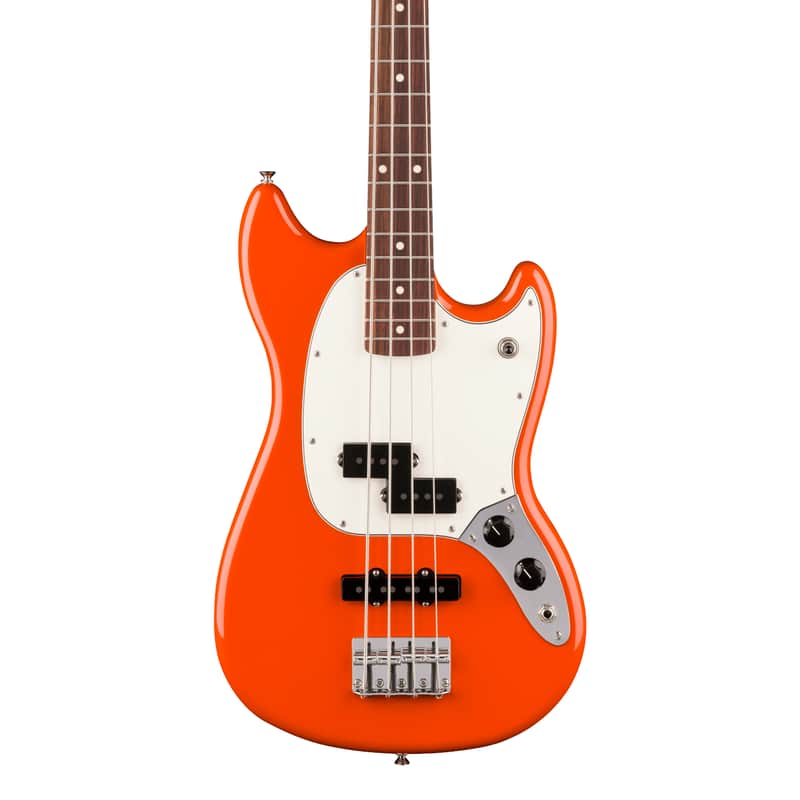 Fender Player II Mustang Bass PJ Rosewood Rallye Orange - $849.99