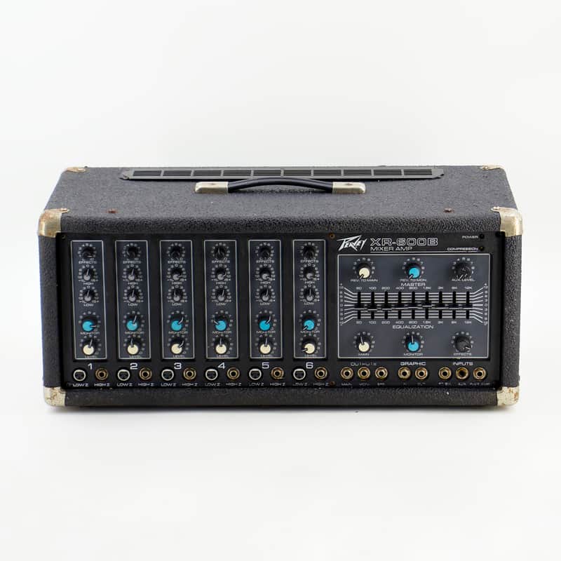 XR-600B Steal! Used 6-Ch Powered Mixer for $119.99