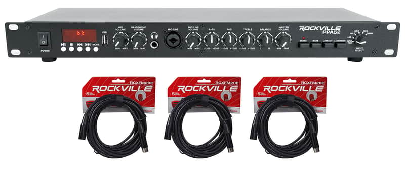 NEW Rockville Preamp w/Bluetooth & USB: $134.80!