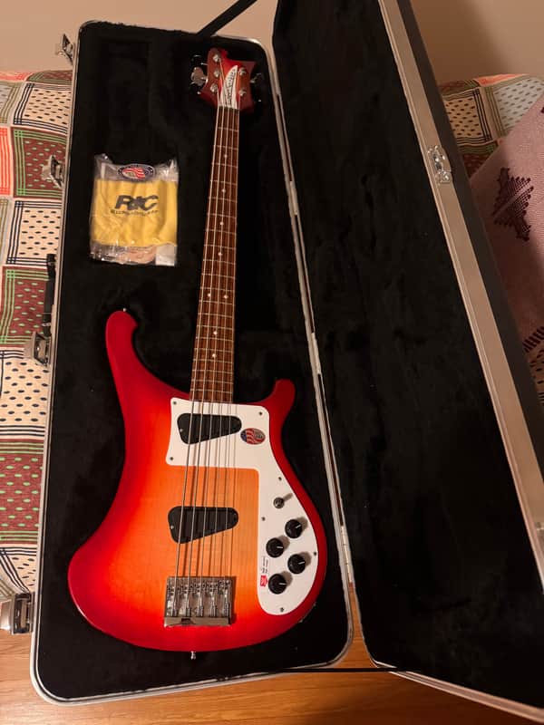 Rickenbacker 4003S/5 Fireglo: $2300 - No Savings to Speak Of